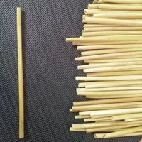 Des pailles en seigle pour remplacer des pailles en plastique.