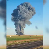 Explosion et incendie d'une ferme laitière au Texas