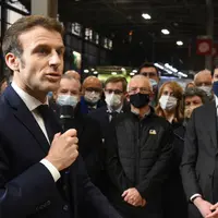 Emmanuel Macron au 58e salon international de l'Agriculture