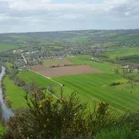 Terres agricoles vues du ciel