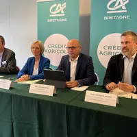 Conférence de presse du Crédit agricole au Space 2023