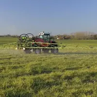 Pulvérisation de glyphosate sur des couverts