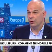 Arnaud Rousseau, président de la FNSEA, sur Europe 1.