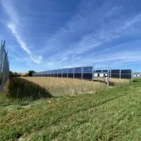centrale photovoltaïque au sol sur parcelle agricole en Ile-de-France