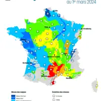 situation nappes mars 2024