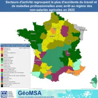 carte accidents travail msa