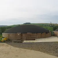 Unité de méthanisation en cogénération dans les Ardennes.