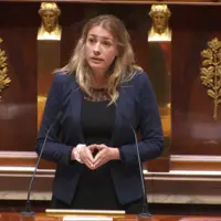 La députée écologiste Marie Pochon à l'Assemblée nationale