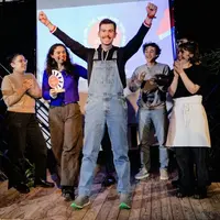 Simon Sabathier a remporté la Social Cup, Coupe de France des Jeunes entrepreneurs sociaux, avec son projet Aqui Ba Pla