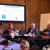 Présentation du procédé de liquéfaction du biogaz à la ferme à l'école des Mines