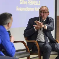 Gilles Pennelle, 15e sur la liste du Rassemblement national aux Elections européennes, menée par Jordan Bardella.