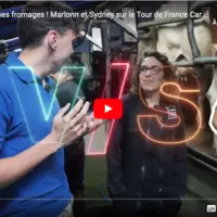Vignette d'une vidéo avec Marlonn et Sydney sur le Tour de France 2024