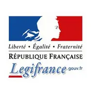 Logo du site de publication des décrets en ligne, LégiFrance.