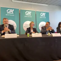 Conférence de presse du Crédit Agricole de Bretagne au salon Space à Rennes