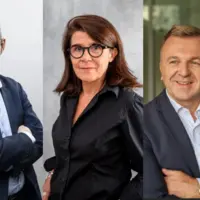 Jérôme Despey, président du Sia, Valérie Le Roy, directrice du Sia et Arnaud Lemoine, directeur du Ceneca