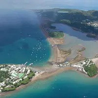 vue aérienne de Mayotte