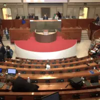 Le Conseil économique, social et environnemental (Cese) en séance plénière le 22 avril, où il a adopté un avis sur l’accès à « une alimentation de qua