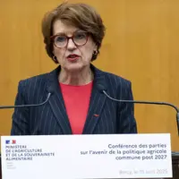 Annie Genevard s'exprime lors de la conférence des parties