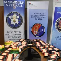 Photographie du matériel agricole récupéré par les gendarmes après leur vol en août 2025 dans le Sud-Ouest