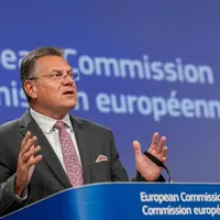 Maroš Šefcovic, commissaire au commerce et à la sécurité économique, et commissaire aux relations interinstitutionnelles et à la transparence