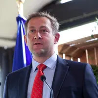 Christophe Hansen, commissaire européen à l’agriculture, le 16 septembre à l’occasion de la Conférence du pacte rural.