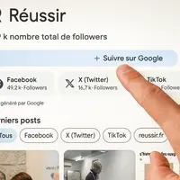 Mode d'emploi pour suivre Reussir.fr sur Google Discover