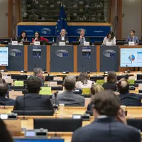 Réunion de la commission du commerce international du Parlement européen