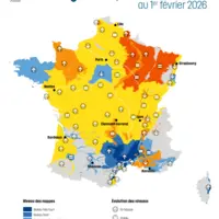 carte des nappes phréatiques