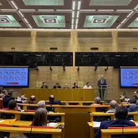 Intervenants lors des assises du déclin agricole au Sénat