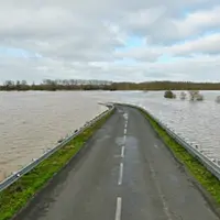 route inondée