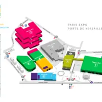 Plan du Salon international de l'agriculture 2026 à Paris Expo à la Porte de Versailles.