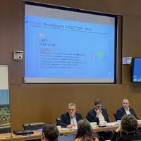 Conférence de presse le 19 mars à la Maison des Chambres d'agriculture, avec le Président Sébastien Windsor, le Vice-Président Guillaume Lefort et le