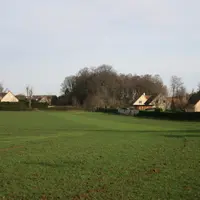 Lotissement en bordure de champs en Bretagne