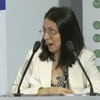 Mathile Hermelin-Burnol, géographe, lors des 23e journées du droit rural à Paris.