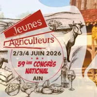 affiche du 59 e congrès des Jeneus agriculteurs