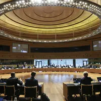 Les ministres des finances de l'UE réunis le 12 juin au Conseil de l'UE à Luxembourg.