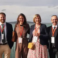 Antoine, Elsa, Laure, Anaël et Olivier, lauréats Nuffield, lors du CSC en mars 2025 en Nouvelle Zélande.