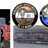 Engins téléscopiques agricoles retrouvés par la gendarmerie nationale