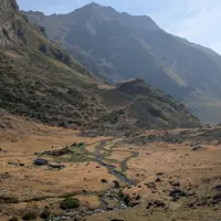 Photo d'estive dans la montagne des Pyrénées