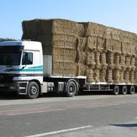 Transport de paille