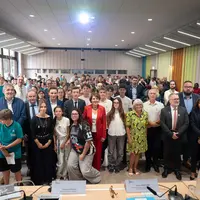 Annie Genevard, ministre de l'Agriculture et Edouard Geffray, ministre de l'Education nationale, le 8 septembre à l'occasion de la présentation du Pro
