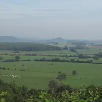 Paysage de Haute-Marne avec des pâturages.
