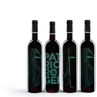 bouteilles de vins de Patrick Roger, chocolatier