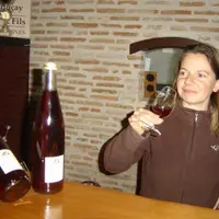 Nathalie Gadart, du Gaec Château de Quniçay à Meusnes (LOir et Cher). "Le jus de raisin est un plus dnas notre gamme par rapport à la clientèle des fa