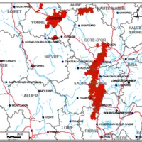carte INAO appellation Bourgogne