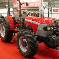 Ce modèle McCormick C 75 L,  comme les trois autres modèles, existe en version à 2 et ou à 4 roues motrices, uniquement avec un arceau arrière rabatta
