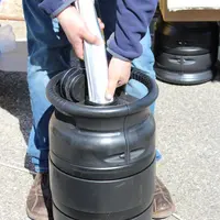 Les fûts Ecofass accueillent le vin dans une poche en aluminium et s'adaptent aux tireuses standard. Un produit valorisable auprès des cafés et restau