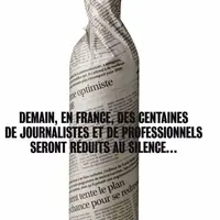 Visuel de l'association vin&société pour sensibiliser l'opinion sur la nécessité de définir la notion de pulicité