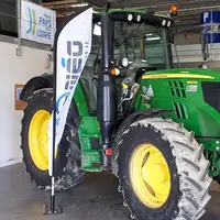 Le tracteur électrique sera testé plusieurs années face à son équivalent diesel sur la ferme expérimentale de Derval (Loire-Atlantique).