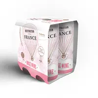 Le rosé, souvent en rupture avec les codes traditionnels du vin, se prête bien à l'encannage. © PRODUCTA VIGNOBLES